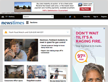 Tablet Screenshot of newstimes.com